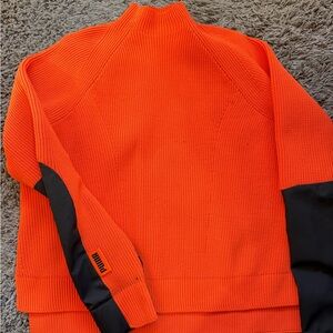 PUMA x Central Saint Martins Orange Knit Sweater